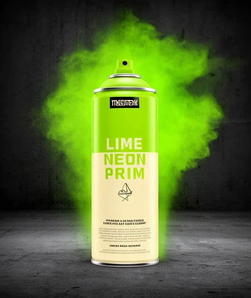 Lime spray can